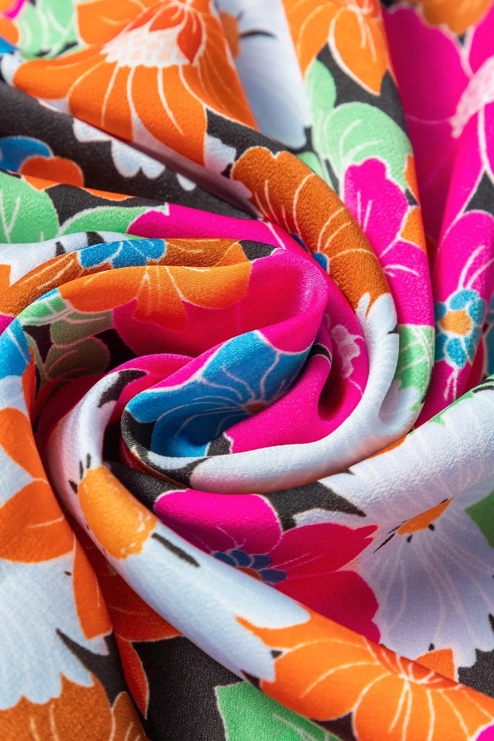 Printed Square Neck Half Sleeve Mini Dress sold by Charming Charlie product image thumbnail 4