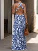 Backless Printed Sleeveless Dress sold by Charming Charlie