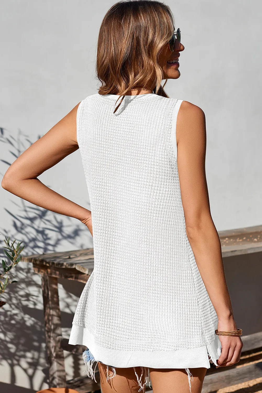 Graphic Wide Strap Tank sold by Charming Charlie product image thumbnail 2