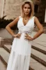 Slit Lace Detail V-Neck Dress sold by Charming Charlie