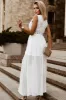 Slit Lace Detail V-Neck Dress sold by Charming Charlie