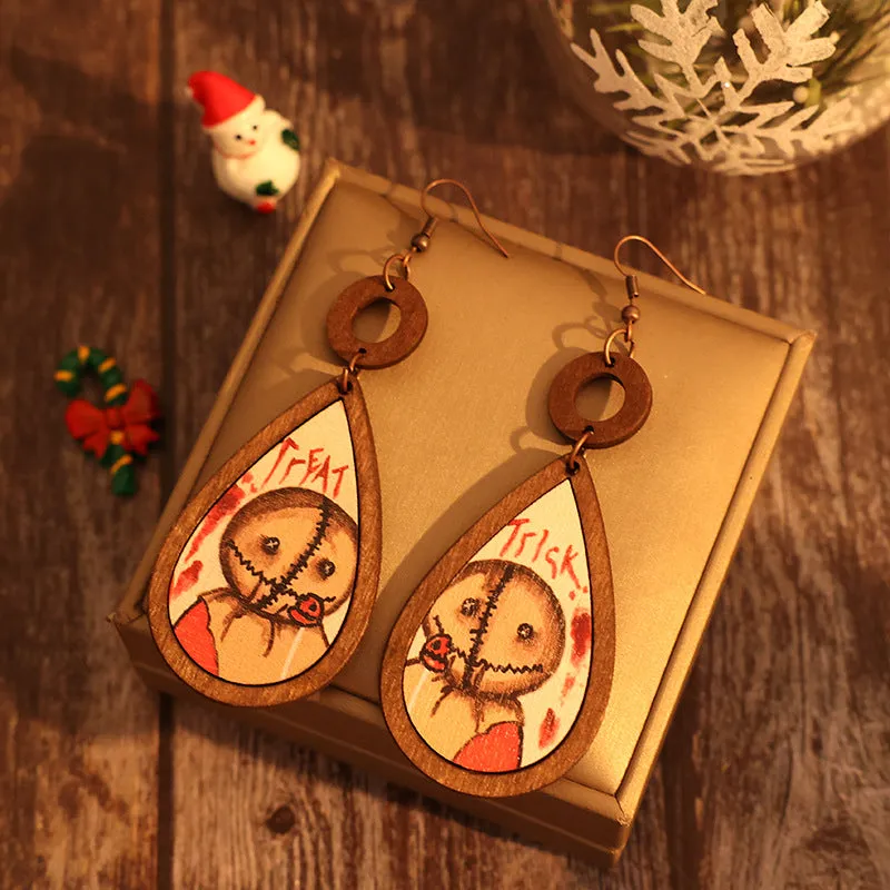 Wooden Teardrop Shape Earrings sold by Charming Charlie product image thumbnail 5