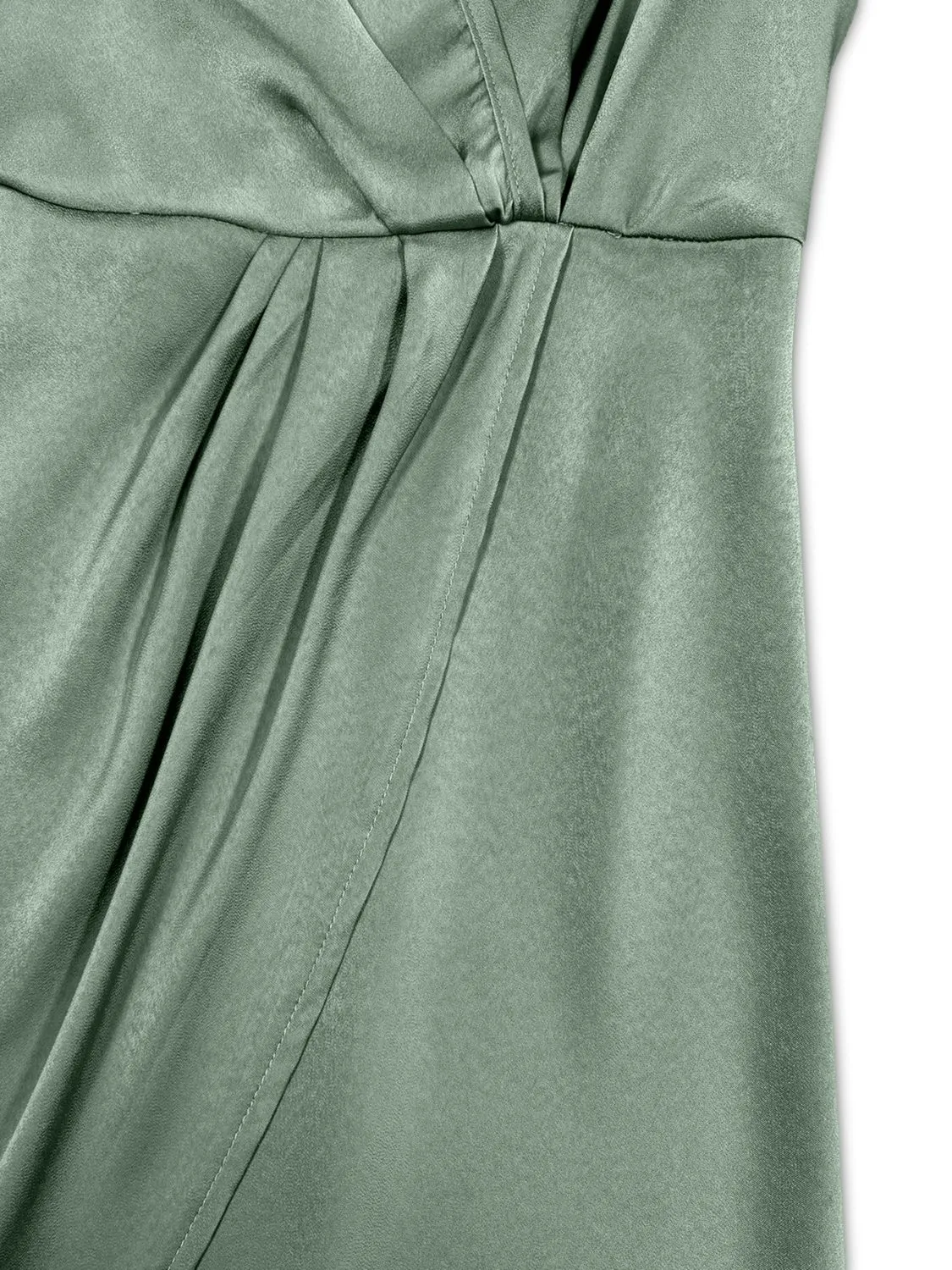 Surplice Short Sleeve Midi Dress sold by Charming Charlie product image thumbnail 3