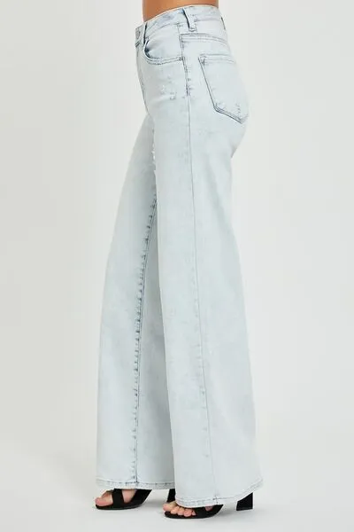 RISEN Ultra High Waist Wide Leg Jeans sold by Charming Charlie product image thumbnail 3