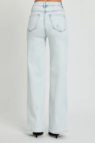 RISEN Ultra High Waist Wide Leg Jeans sold by Charming Charlie product image thumbnail 2