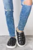 Melody Puffer Plush Slippers sold by Charming Charlie