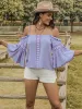 Square Neck Flare Sleeve Blouse sold by Charming Charlie