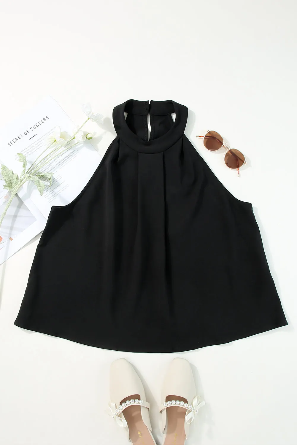 Keyhole Halter Neck Tank sold by Charming Charlie product image thumbnail 2