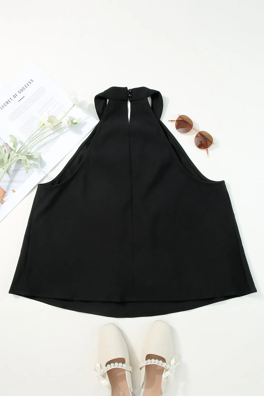 Keyhole Halter Neck Tank sold by Charming Charlie product image thumbnail 3