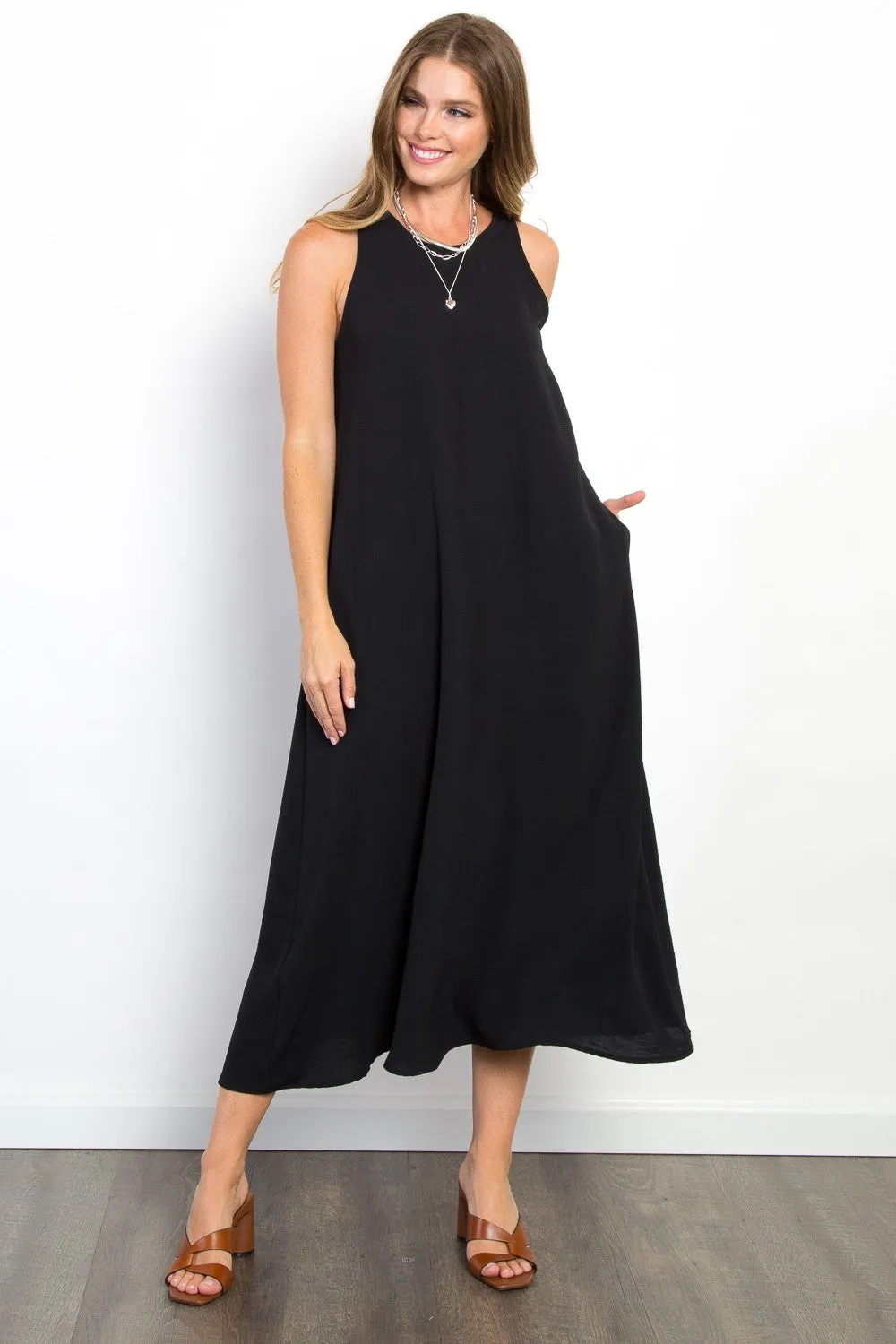 Be Stage Midi Tank Dress with Pockets sold by Charming Charlie