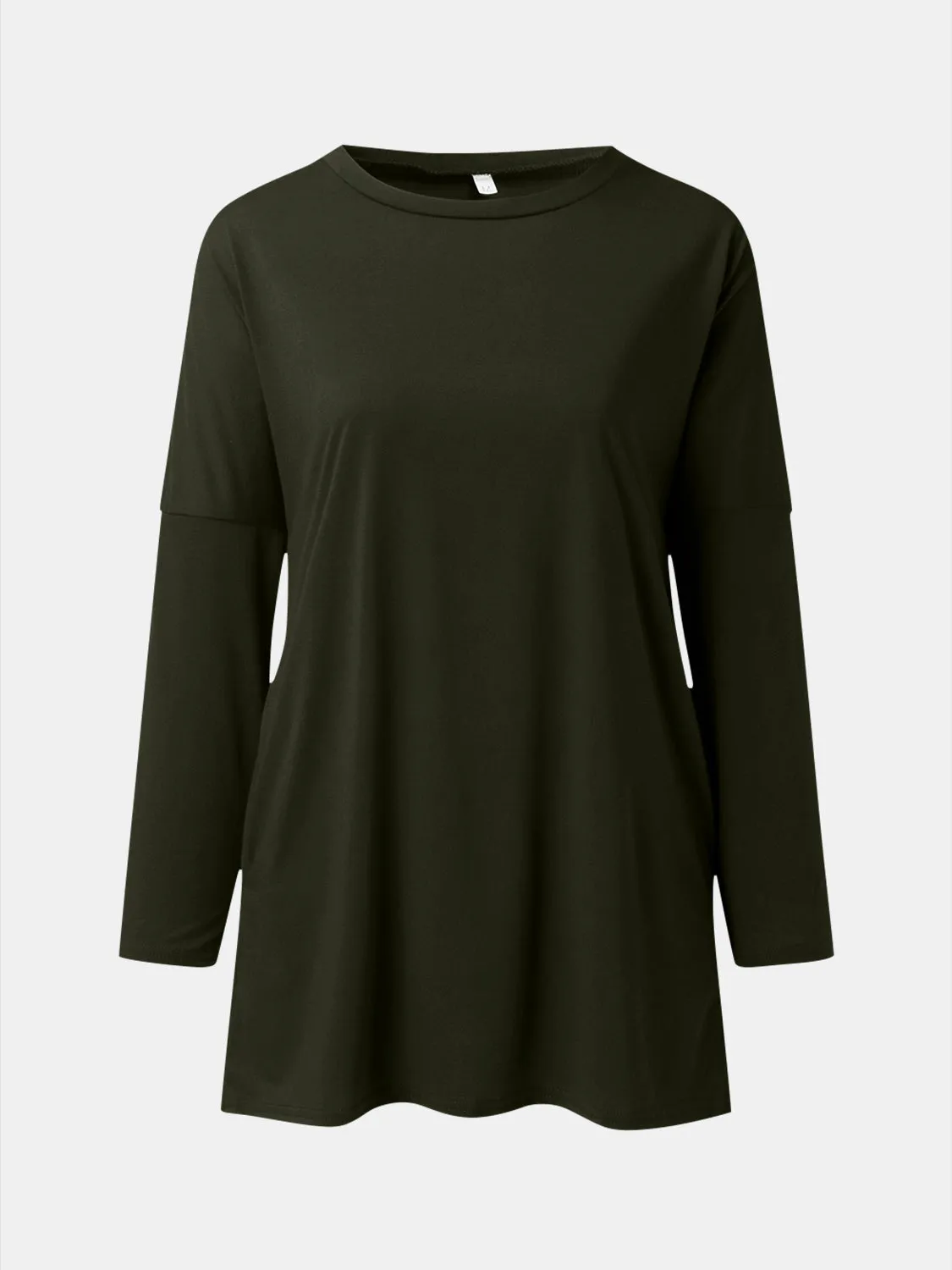 Full Size Round Neck Long Sleeve T-Shirt sold by Charming Charlie product image thumbnail 2