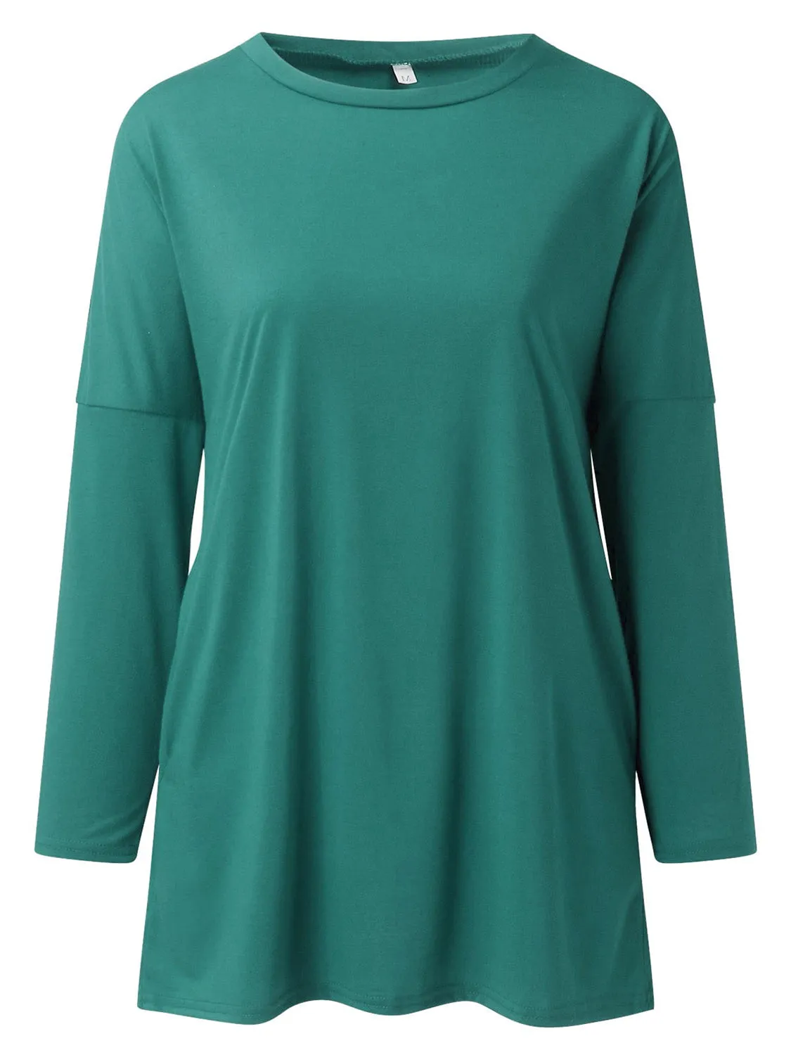 Full Size Round Neck Long Sleeve T-Shirt sold by Charming Charlie product image thumbnail 4