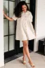 Tortured Poet Dress in Cream sold by Charming Charlie