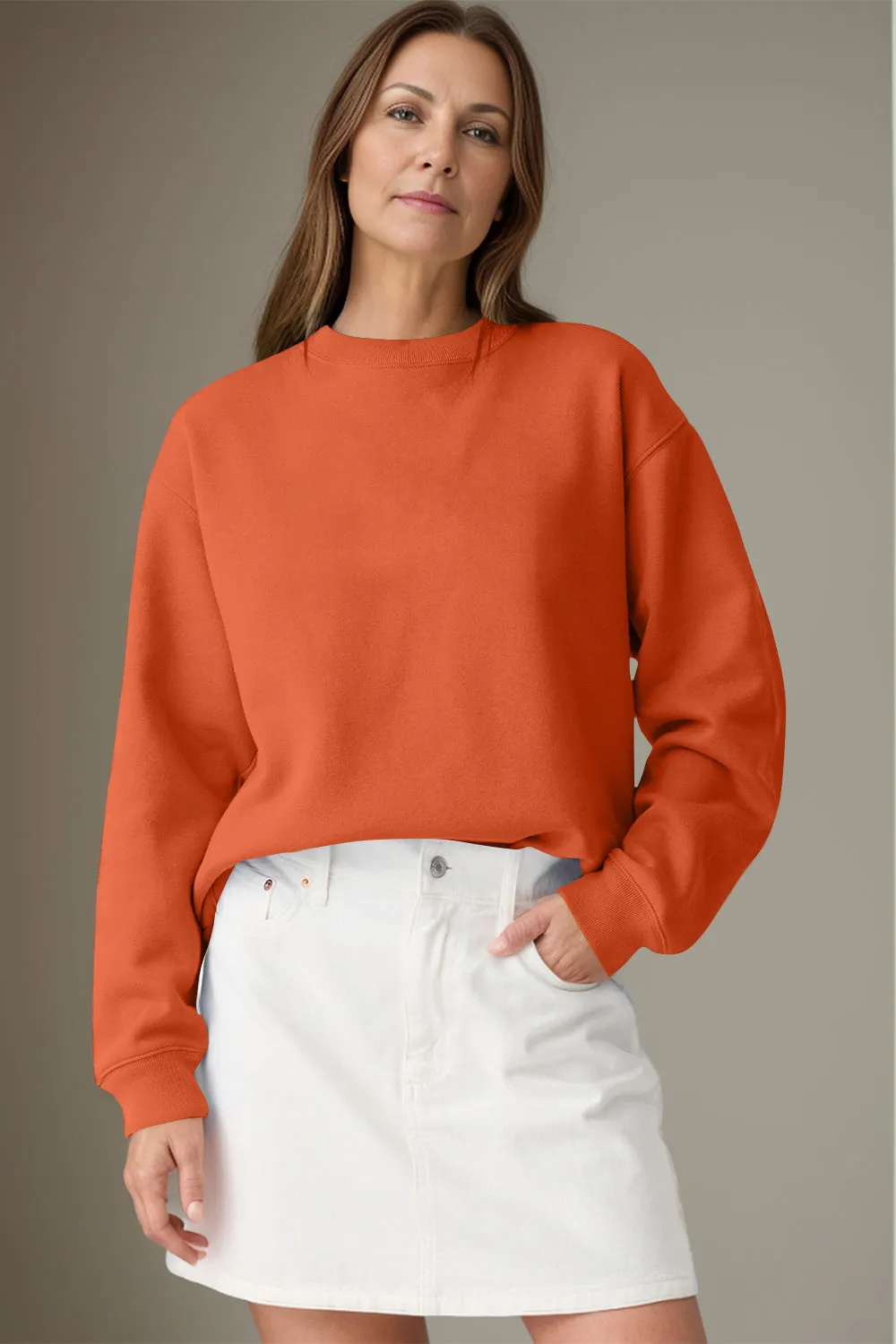 Round Neck Long Sleeve Sweatshirt sold by Charming Charlie product image thumbnail 5