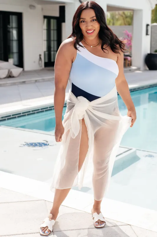 Wrapped In Summer Versatile Swim Cover in White sold by Charming Charlie