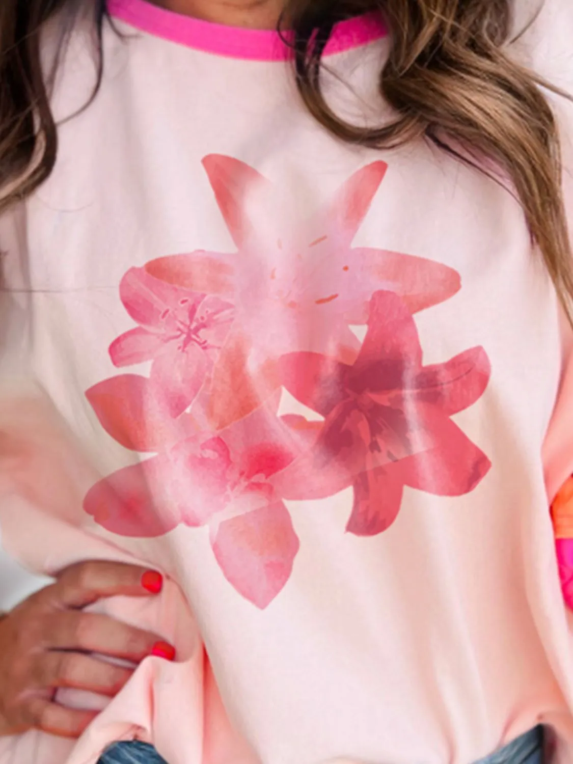 Graphic Round Neck Half Sleeve T-Shirt sold by Charming Charlie product image thumbnail 3