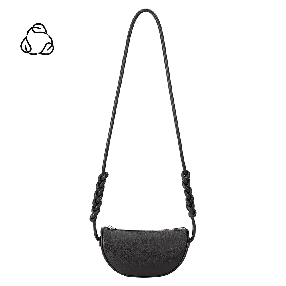 Hannah Black Recycled Vegan Crossbody Bag sold by Charming Charlie