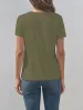 Cat Round Neck Short Sleeve T-Shirt sold by Charming Charlie