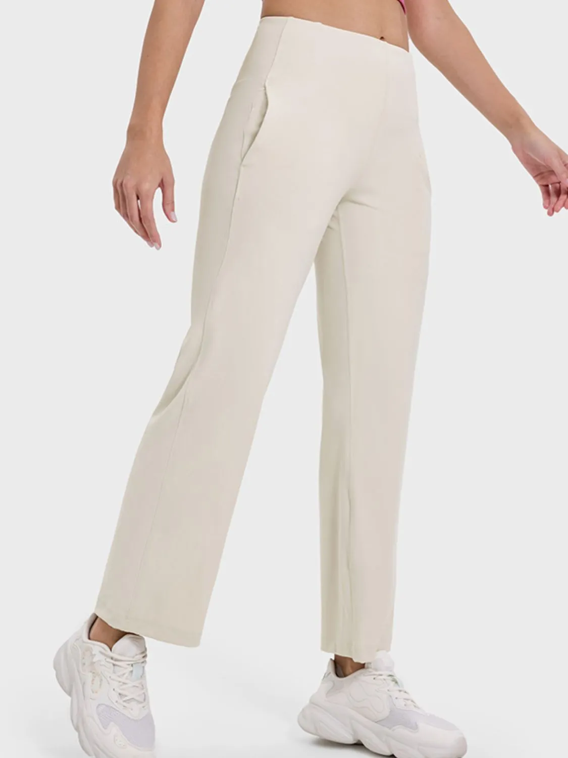Pocketed High Waist Active Pants sold by Charming Charlie product image thumbnail 4