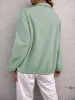 Half Zip Long Sleeve Sweatshirt sold by Charming Charlie