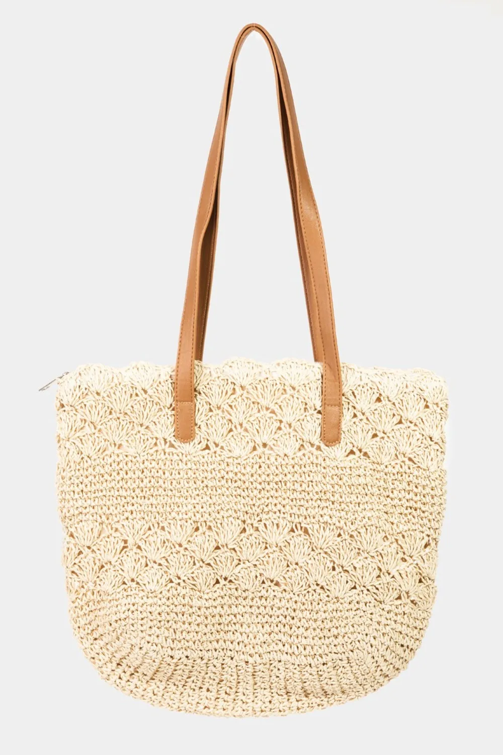 Fame Straw Braided Tote Bag sold by Charming Charlie product image thumbnail 4