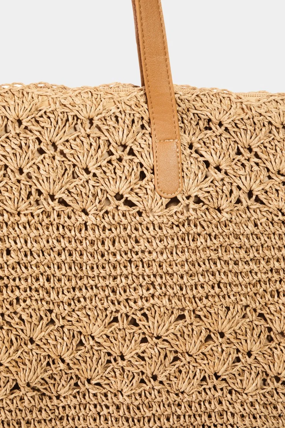 Fame Straw Braided Tote Bag sold by Charming Charlie product image thumbnail 3