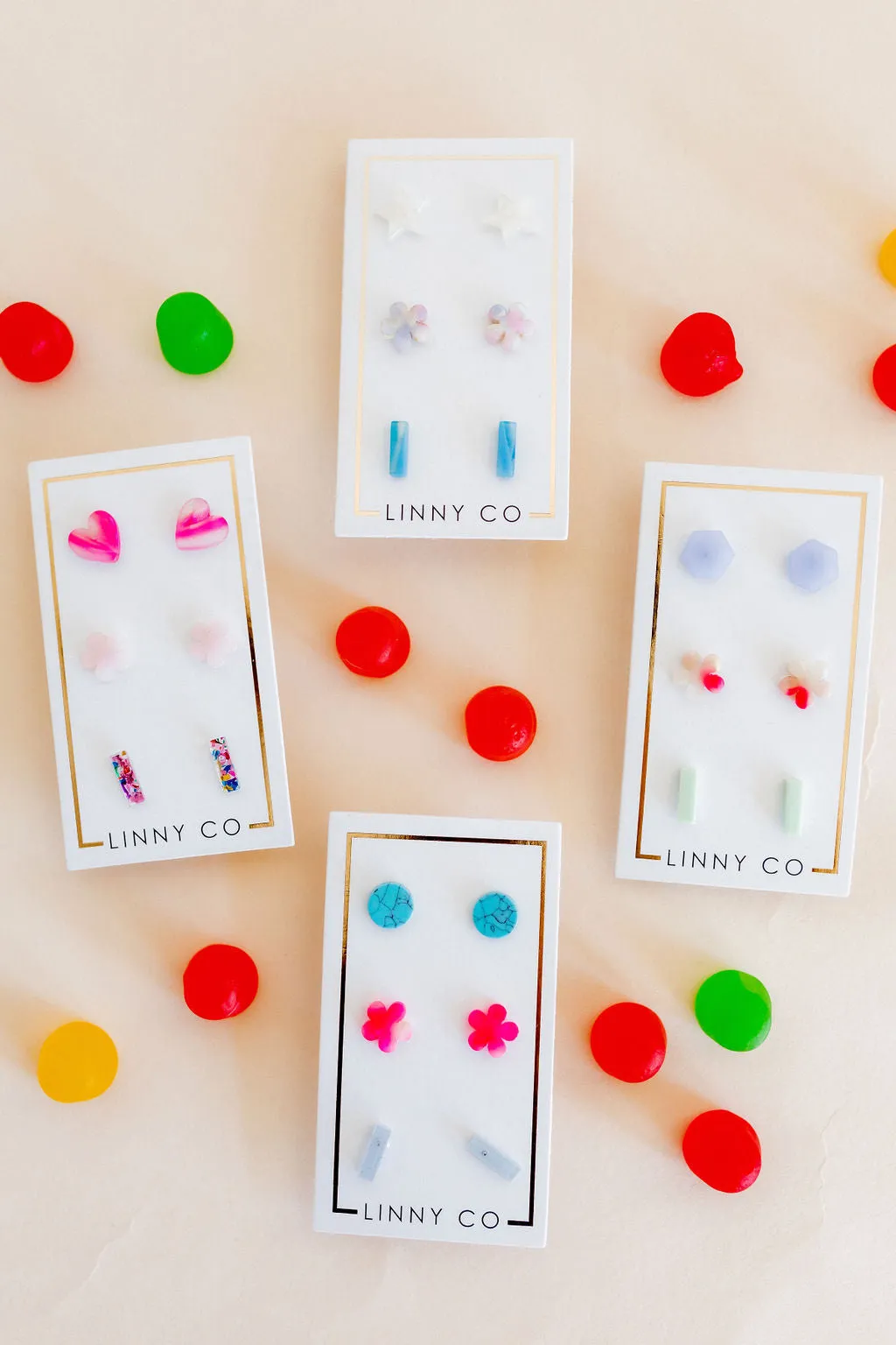 Stud Trio - Popsicle sold by Charming Charlie product image thumbnail 4