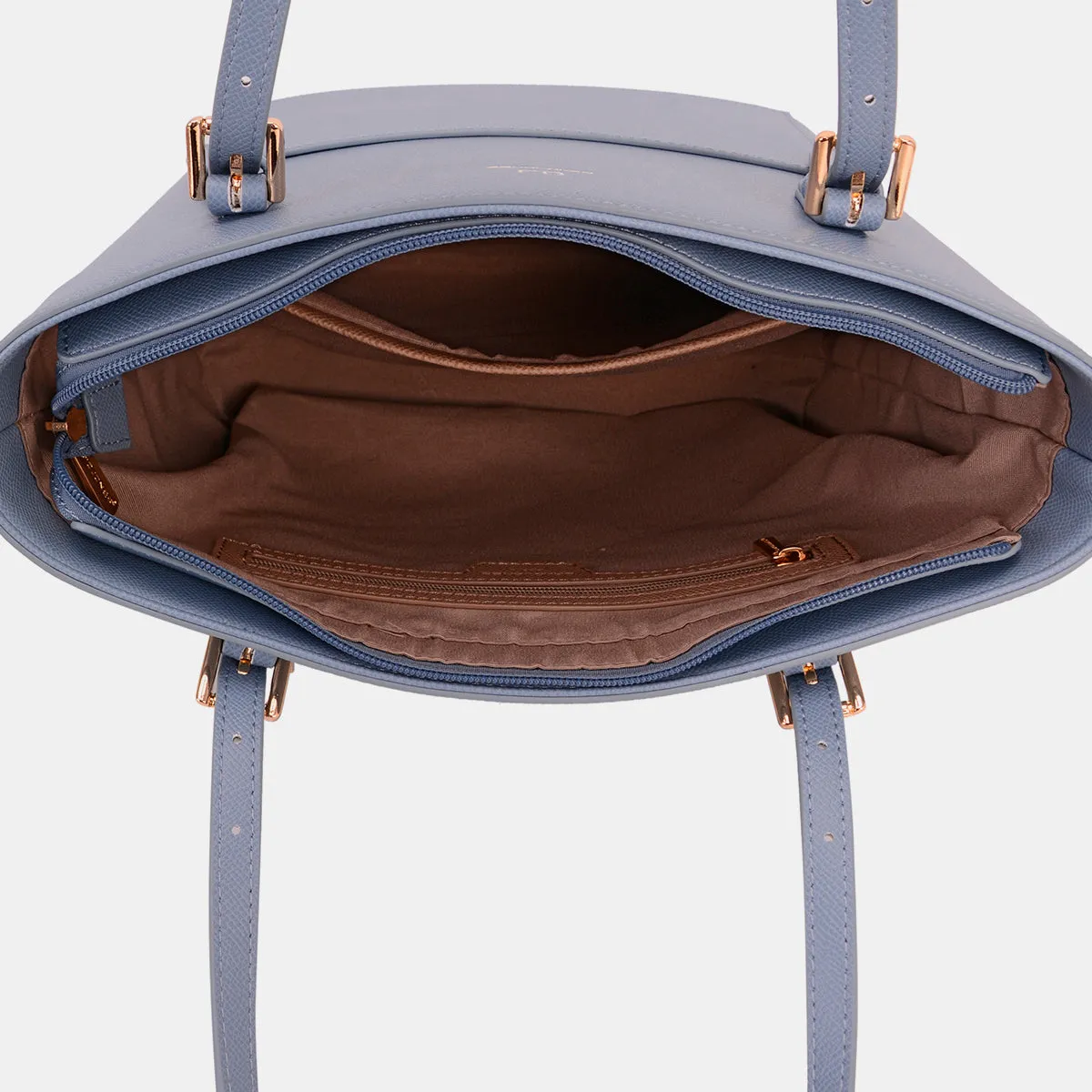 David Jones PU Leather Tote Bag sold by Charming Charlie product image thumbnail 2