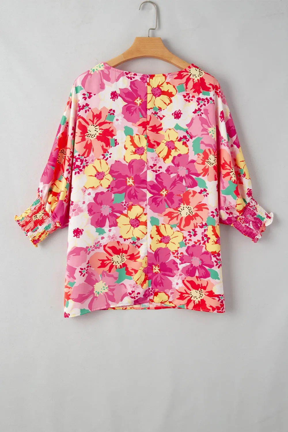 Printed Round Neck Half Sleeve Blouse sold by Charming Charlie product image thumbnail 4