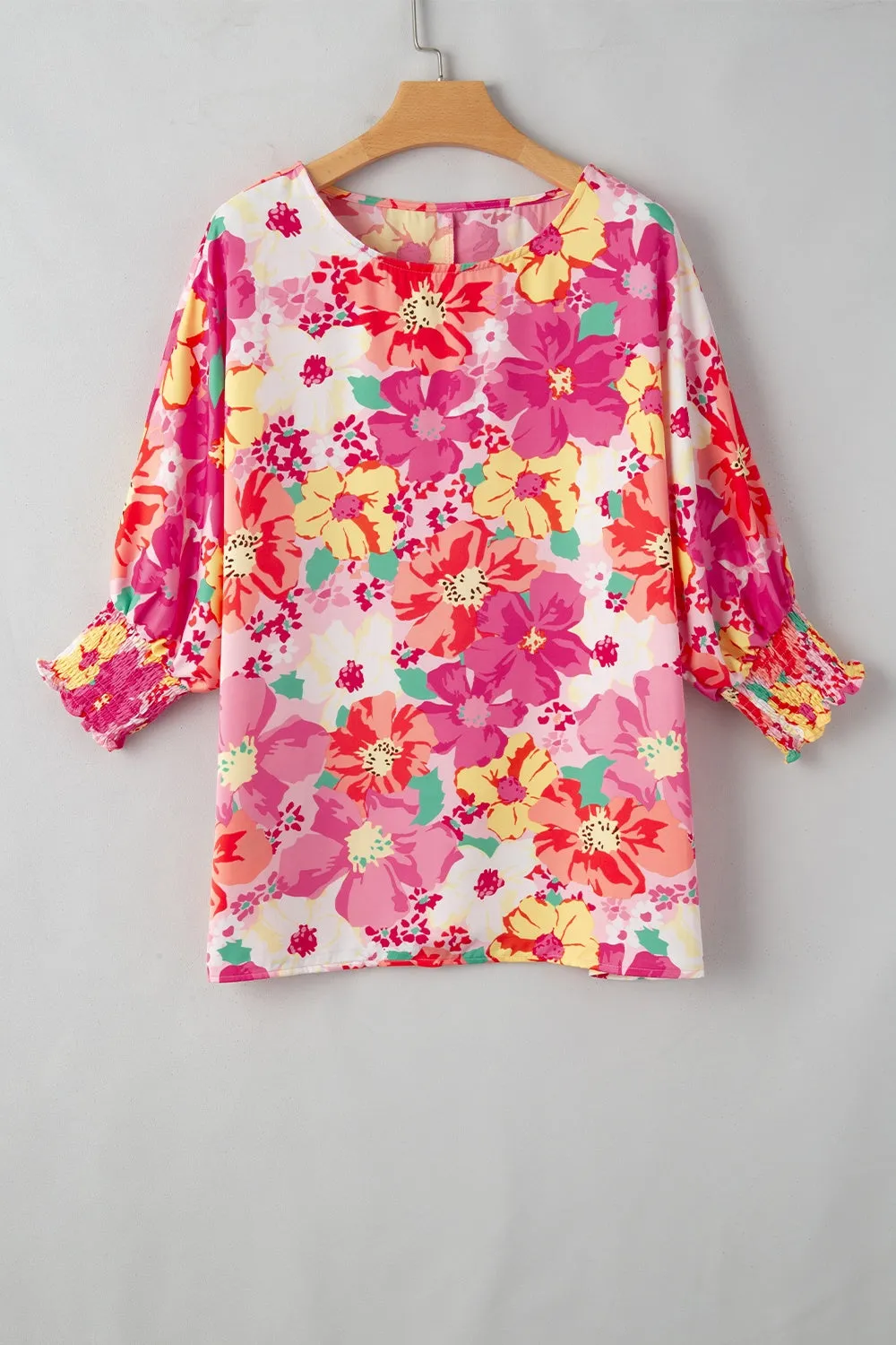 Printed Round Neck Half Sleeve Blouse sold by Charming Charlie product image thumbnail 3