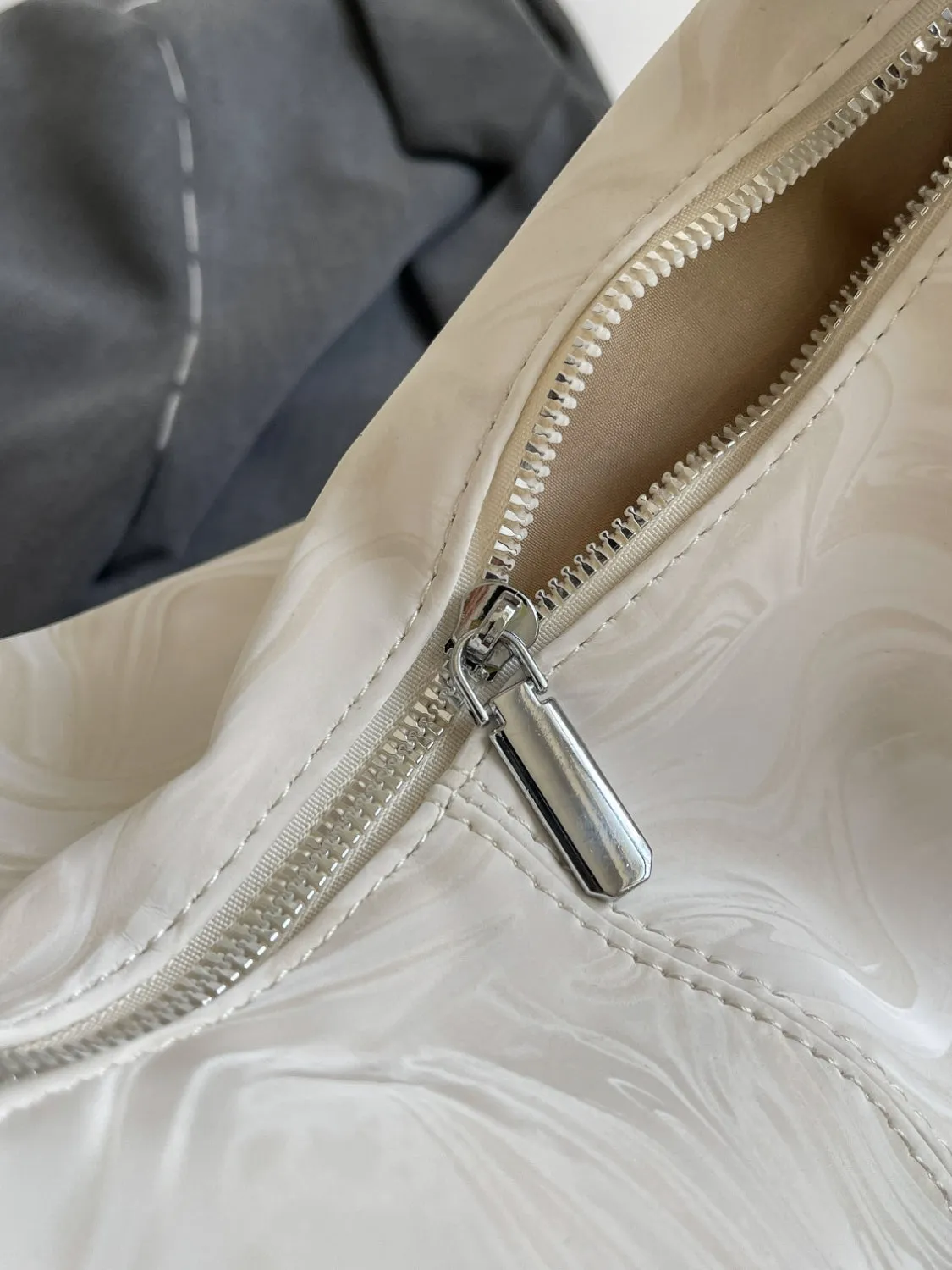 PU Leather Adjustable Strap Shoulder Bag sold by Charming Charlie product image thumbnail 5