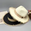 Raw Hem Raffia Hat sold by Charming Charlie