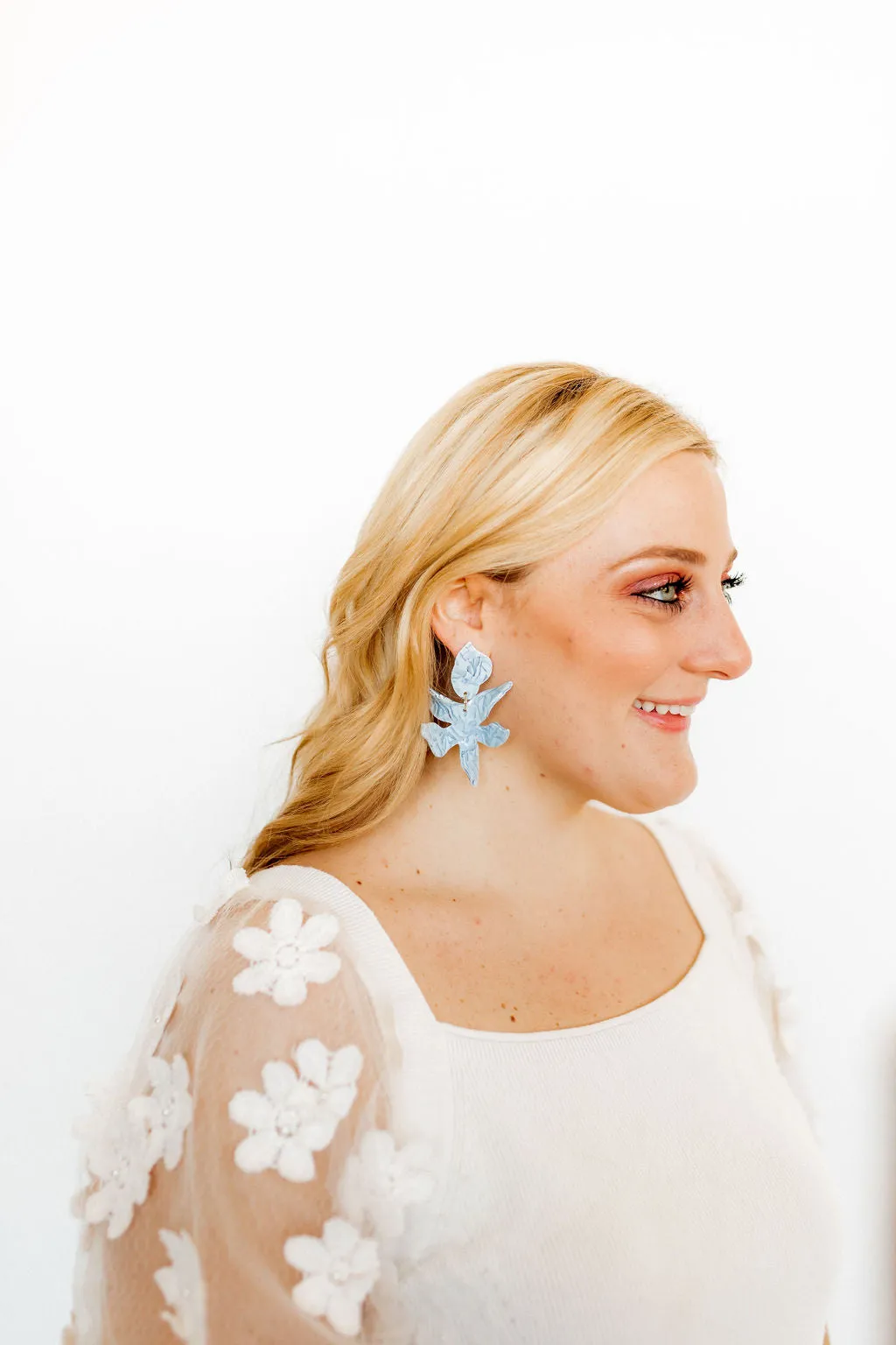 Flora - Dove Blue sold by Charming Charlie product image thumbnail 3