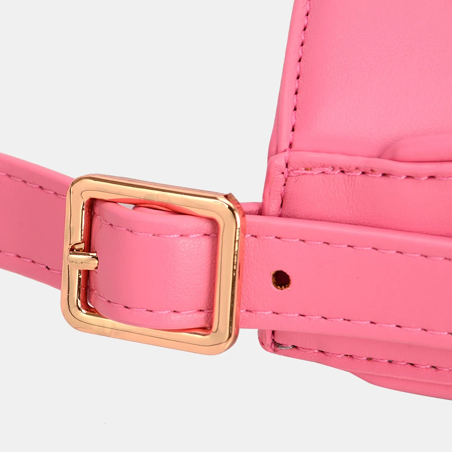 David Jones PU Leather Shoulder Bag sold by Charming Charlie product image thumbnail 5