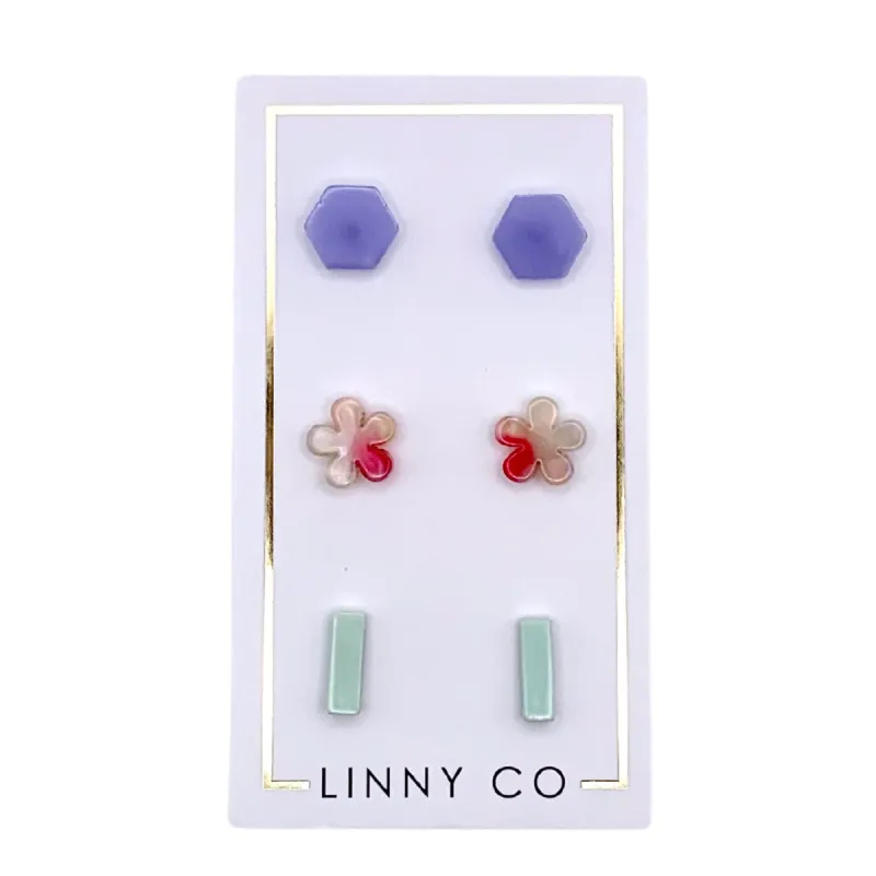 Stud Trio - Triple Scoop sold by Charming Charlie