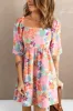 Printed Half Sleeve Mini Dress sold by Charming Charlie