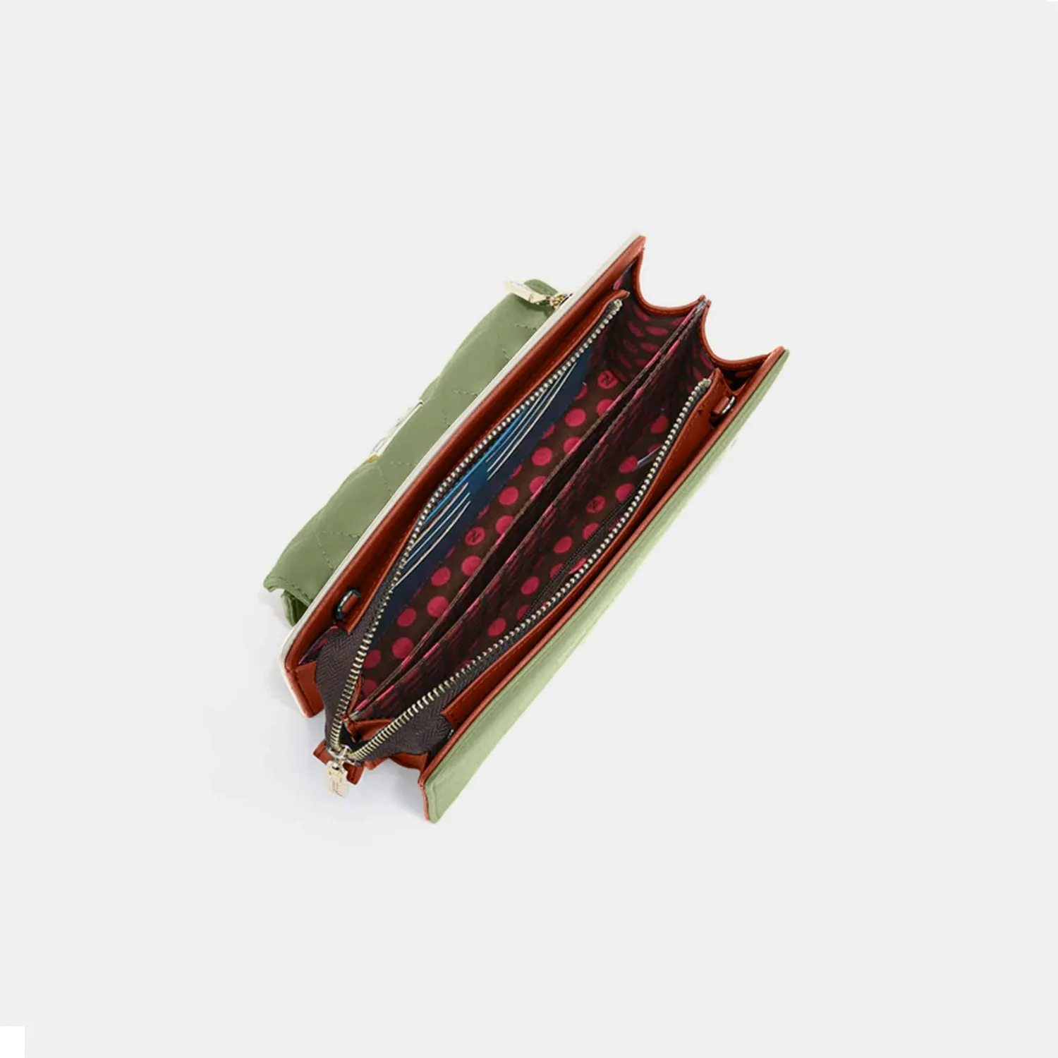 Nicole Lee USA Color Block Crossbody Bag sold by Charming Charlie product image thumbnail 5