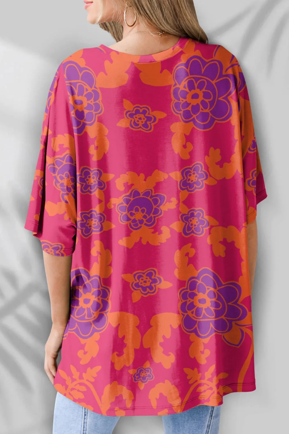 Printed Round Neck Half Sleeve T-Shirt sold by Charming Charlie product image thumbnail 2