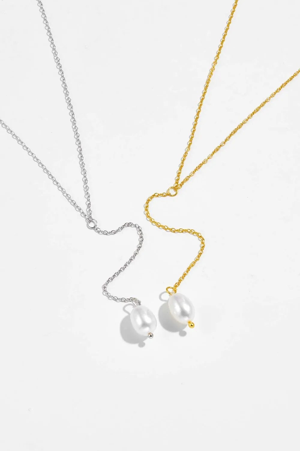 925 Sterling Silver Freshwater Pearl Necklace sold by Charming Charlie