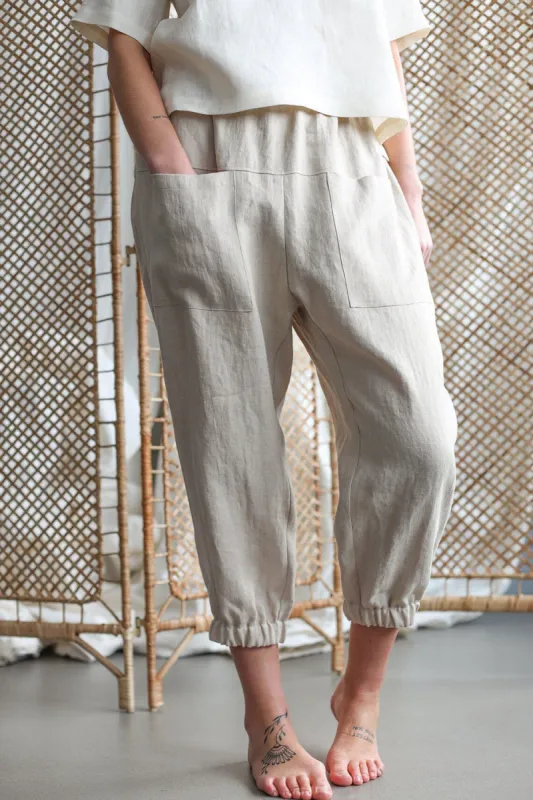 Mid-Rise Waist Pants with Pockets sold by Charming Charlie