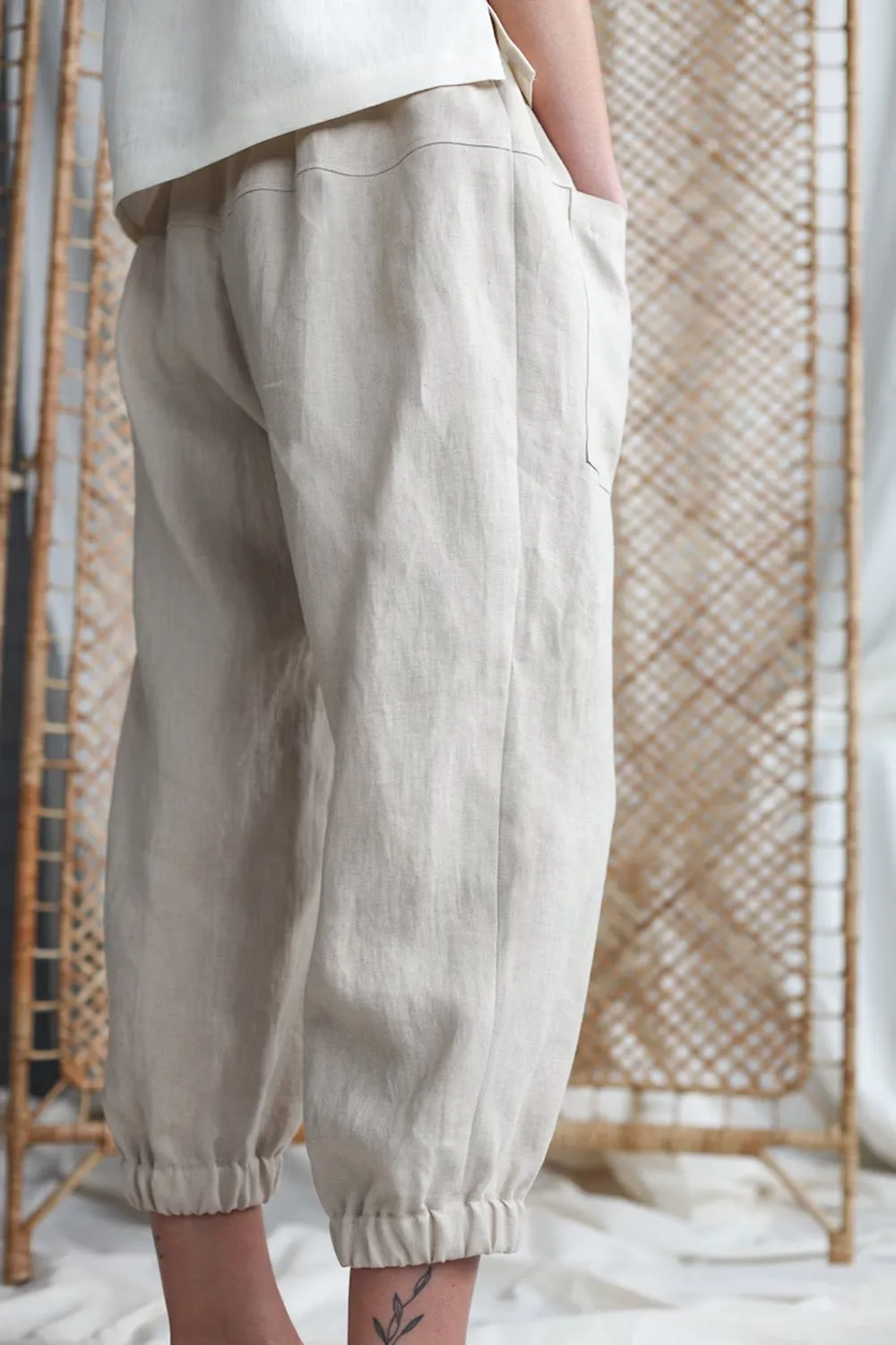 Mid-Rise Waist Pants with Pockets sold by Charming Charlie product image thumbnail 4