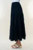 White Birch High Waisted Tiered Maxi Skirt sold by Charming Charlie