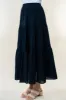 White Birch High Waisted Tiered Maxi Skirt sold by Charming Charlie
