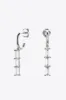 Inlaid Zircon 925 Sterling Silver Earrings sold by Charming Charlie