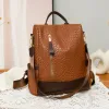 PU Leather Adjustable Straps Backpack Bag sold by Charming Charlie