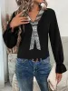 Sequin Flounce Sleeve Blouse sold by Charming Charlie