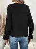 Sequin Flounce Sleeve Blouse sold by Charming Charlie