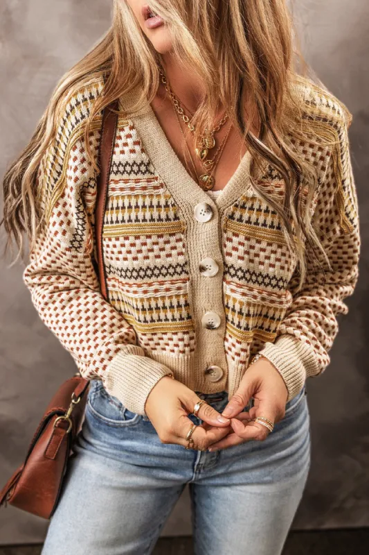 Button Up Long Sleeve Cardigan sold by Charming Charlie