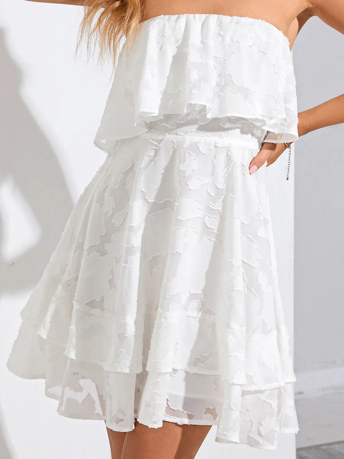 Layered Tube Mini Dress sold by Charming Charlie product image thumbnail 4