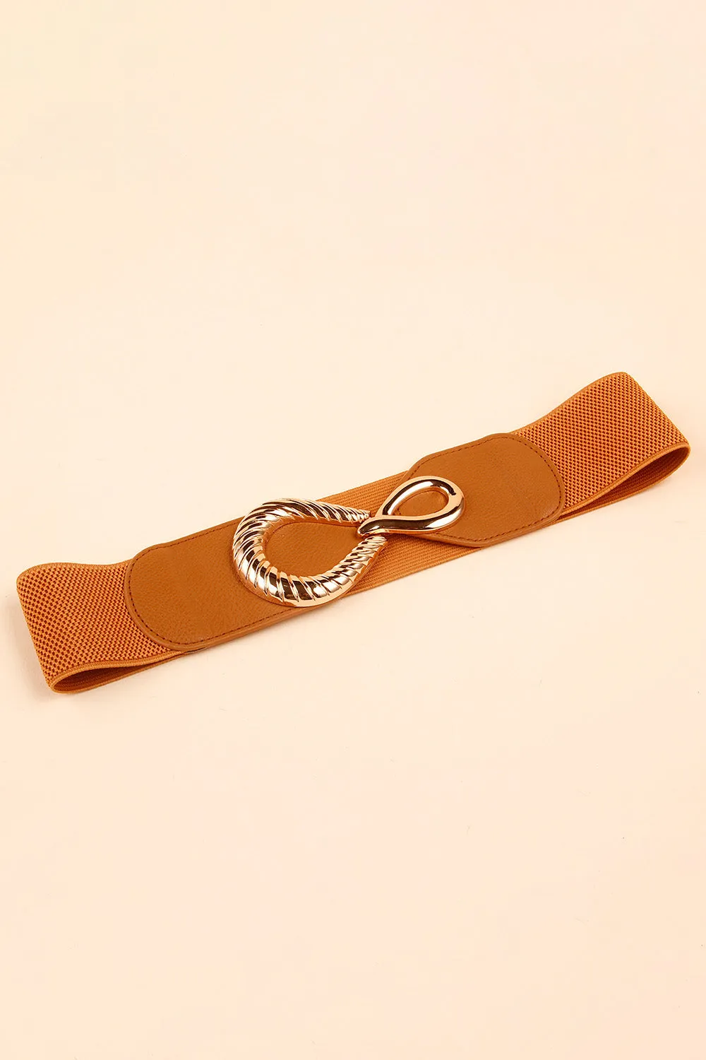 Ribbed Alloy Buckle Elastic Belt sold by Charming Charlie product image thumbnail 2